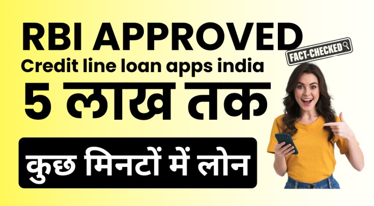 RBI approved credit line apps india