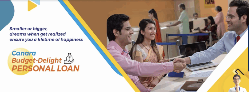 Canara Budget Delight Personal Loan details in hindi
Pic Source - Canara Bank