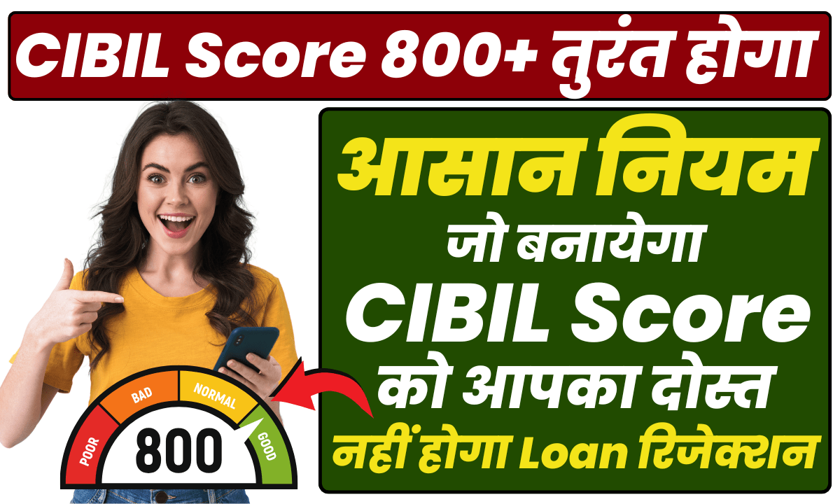 CIBIL Score 800 Rules